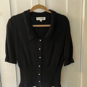 St. John Black Women's Top